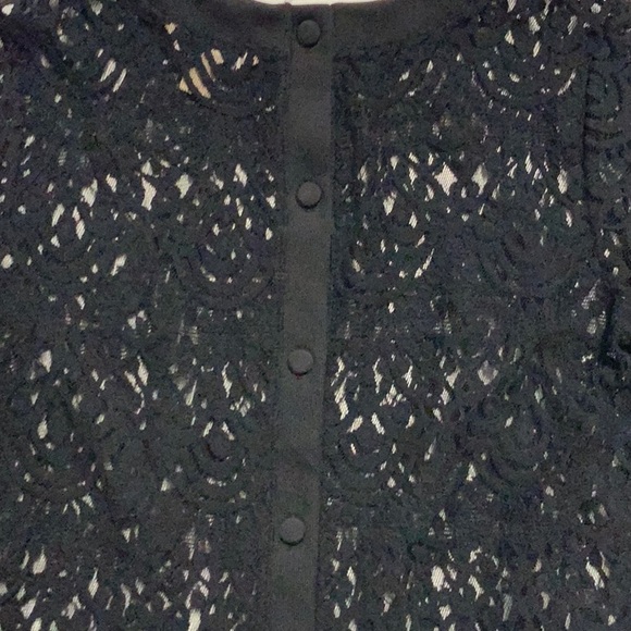 Banana Republic lace mesh cardigan, size medium - Picture 4 of 5